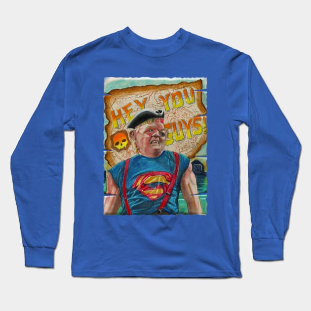 Hey You Guys Goonies Long Sleeve T Shirt TeePublic